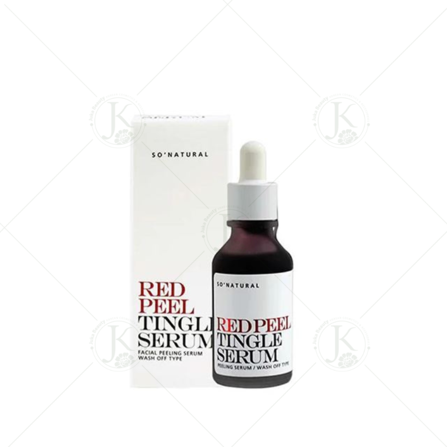 So natural red peel tingle serum/35ml