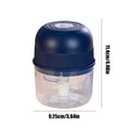 Mini Electric Garlic Crusher & Food Processor Rechargeable