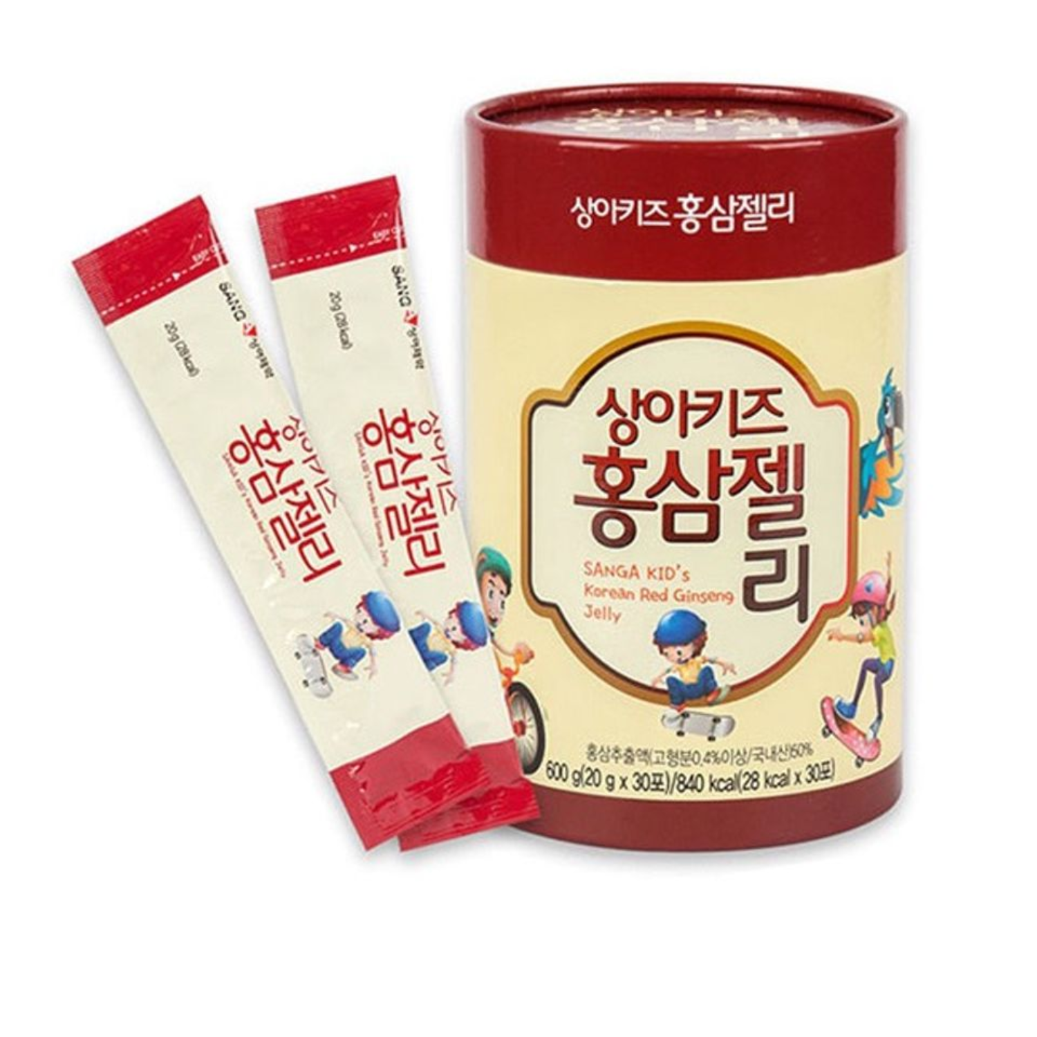 Sanga for kid korean red ginseng jelly | 20g × 30 packs