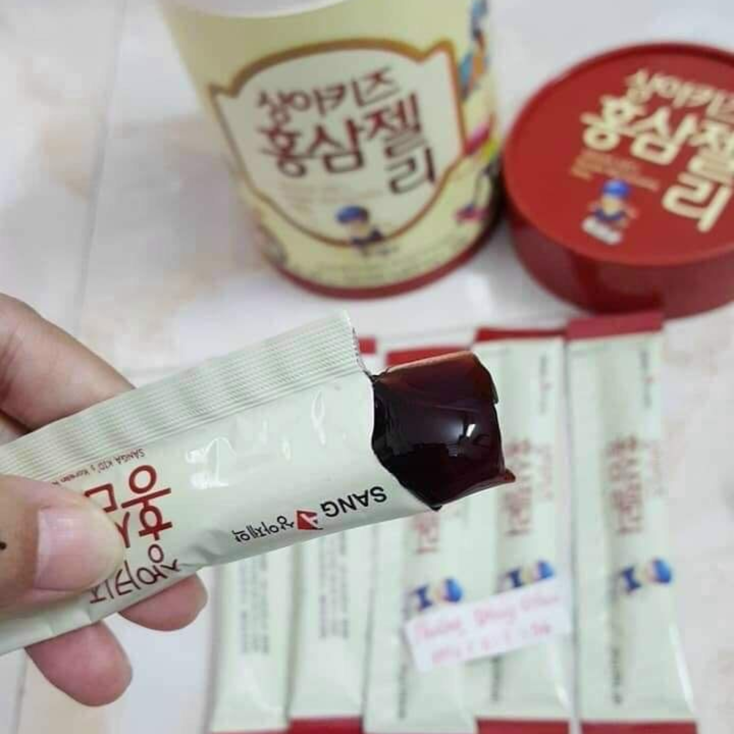 Sanga for kid korean red ginseng jelly | 20g × 30 packs