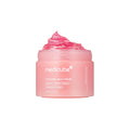 Pink collagen jelly cream jar with visible brand name on a white background