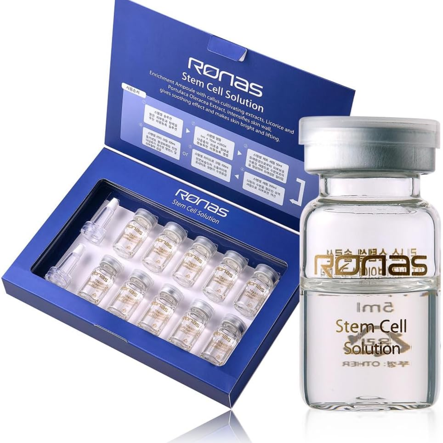 Ronas stem cell solution stem cell ampoule 5ml x 10 bottles