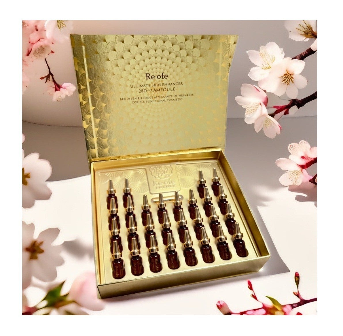 Reofe ultimate skin enhancer 28 days ampoule/2ml x 28 bottles