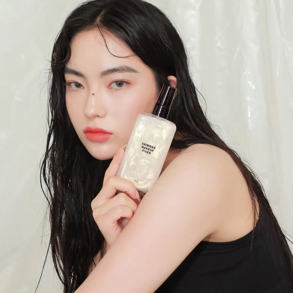 3ce Shimmer Makeup Fixer 95ml - Lili Beauty