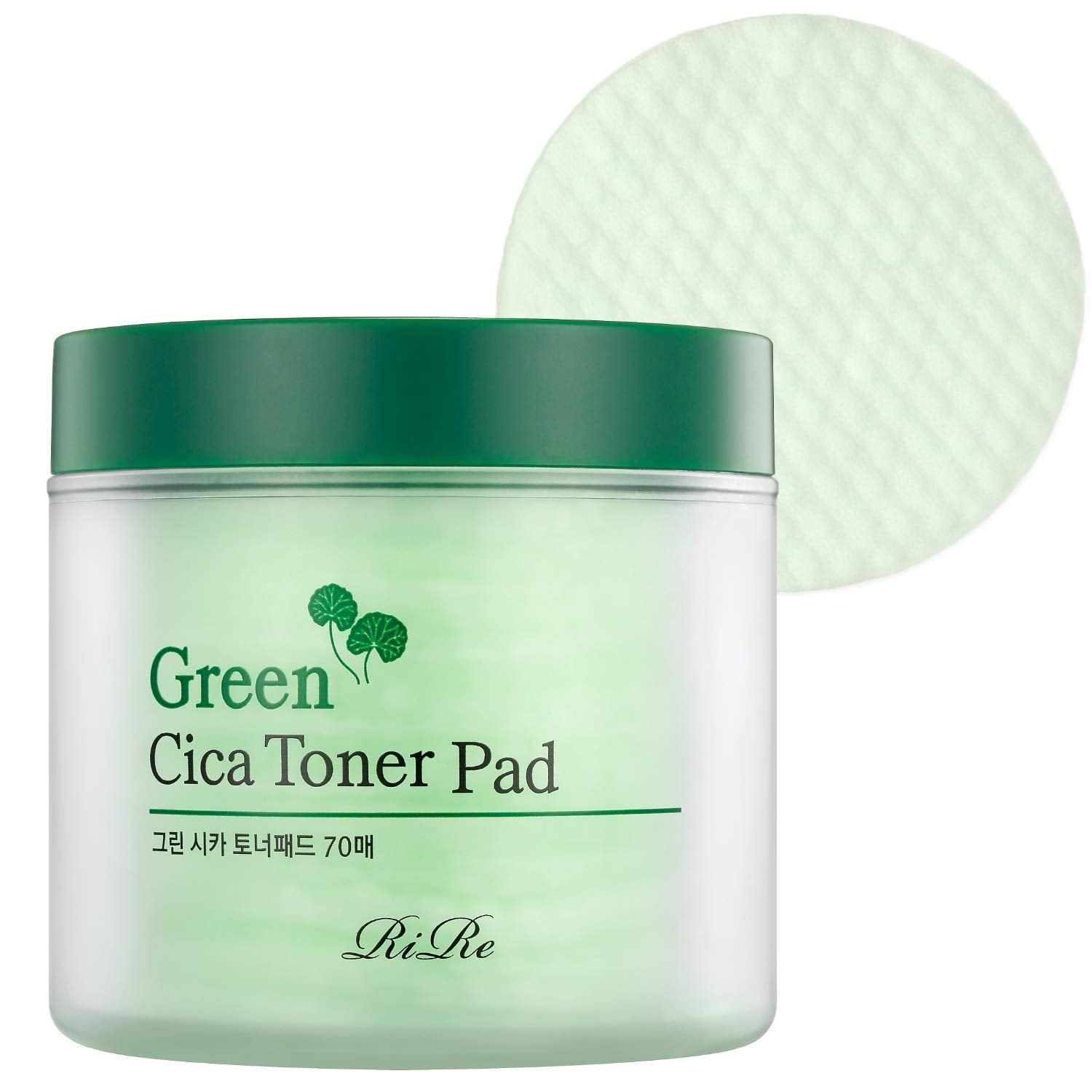 RiRe Green Cica Toner Pad 70pcs