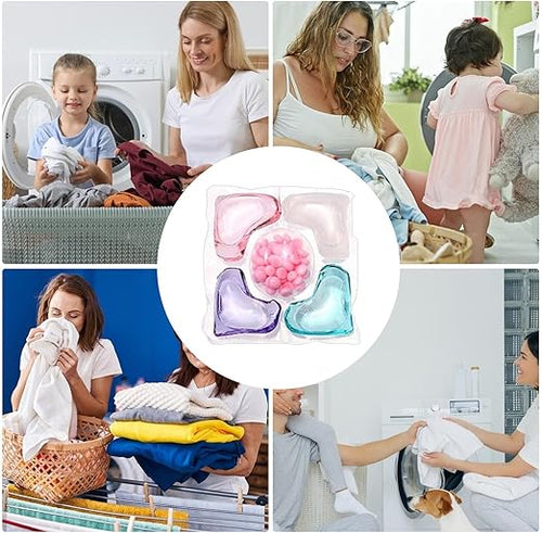 100 Pcs Laundry Detergent Scent Booster Beads Multifunctional Stain Remover