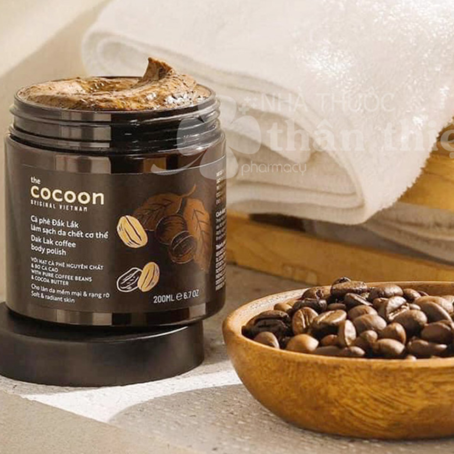 Cocoon dalak coffee body polish/200g