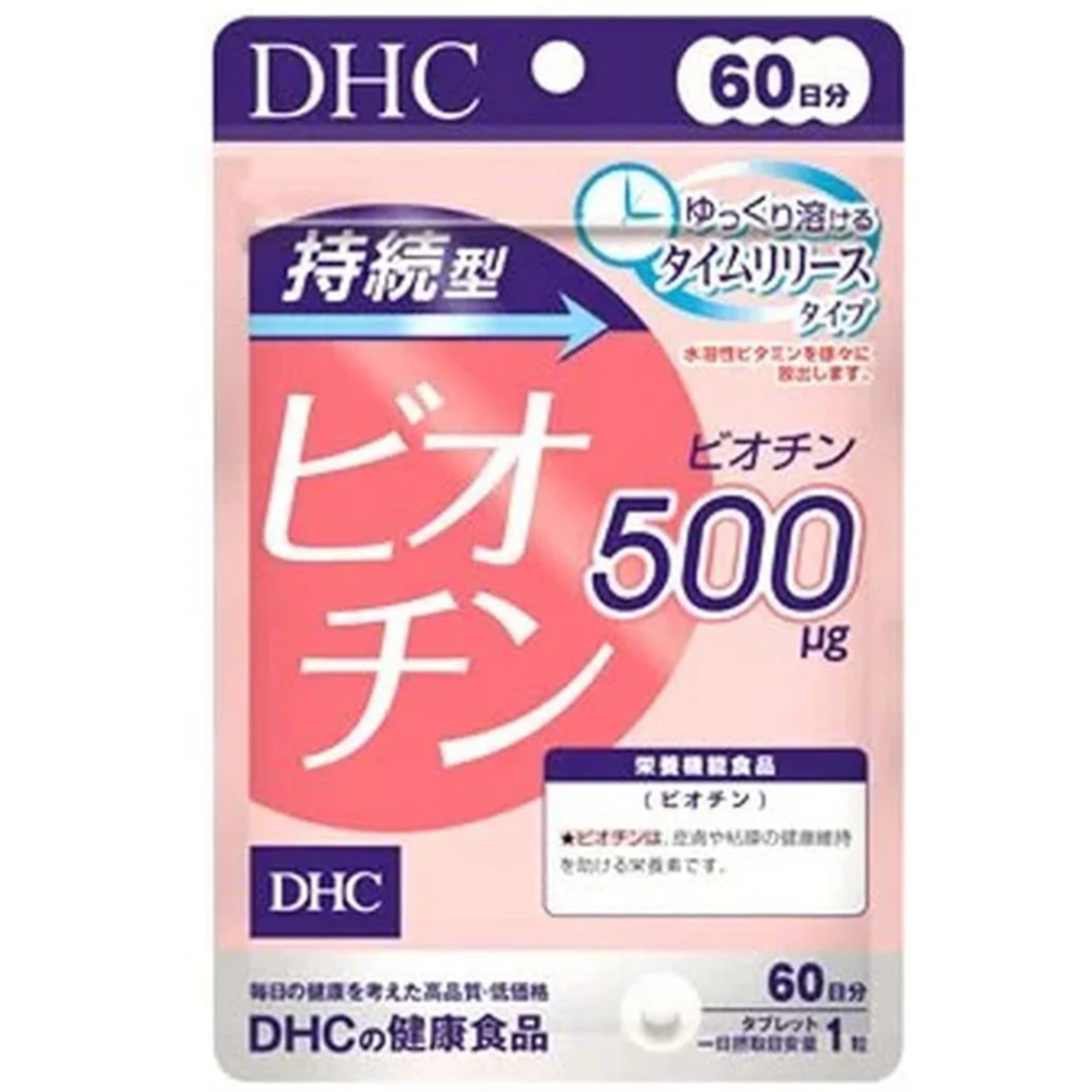 Dhc long acting biotin 60 days