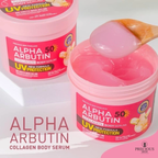 Alpha arbutin collagen body serum uv protection/500ml