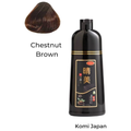 Komi hair dye color shampoo 500ml/chestnut brown