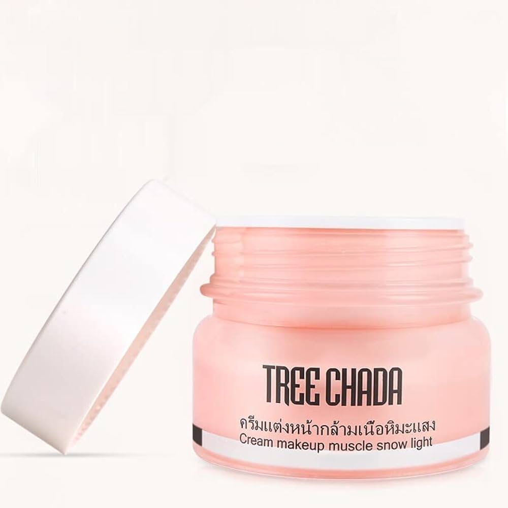 Treechada Cream Makeup Muscle Snow Bright brightening cream makeup for radiant, smooth skin