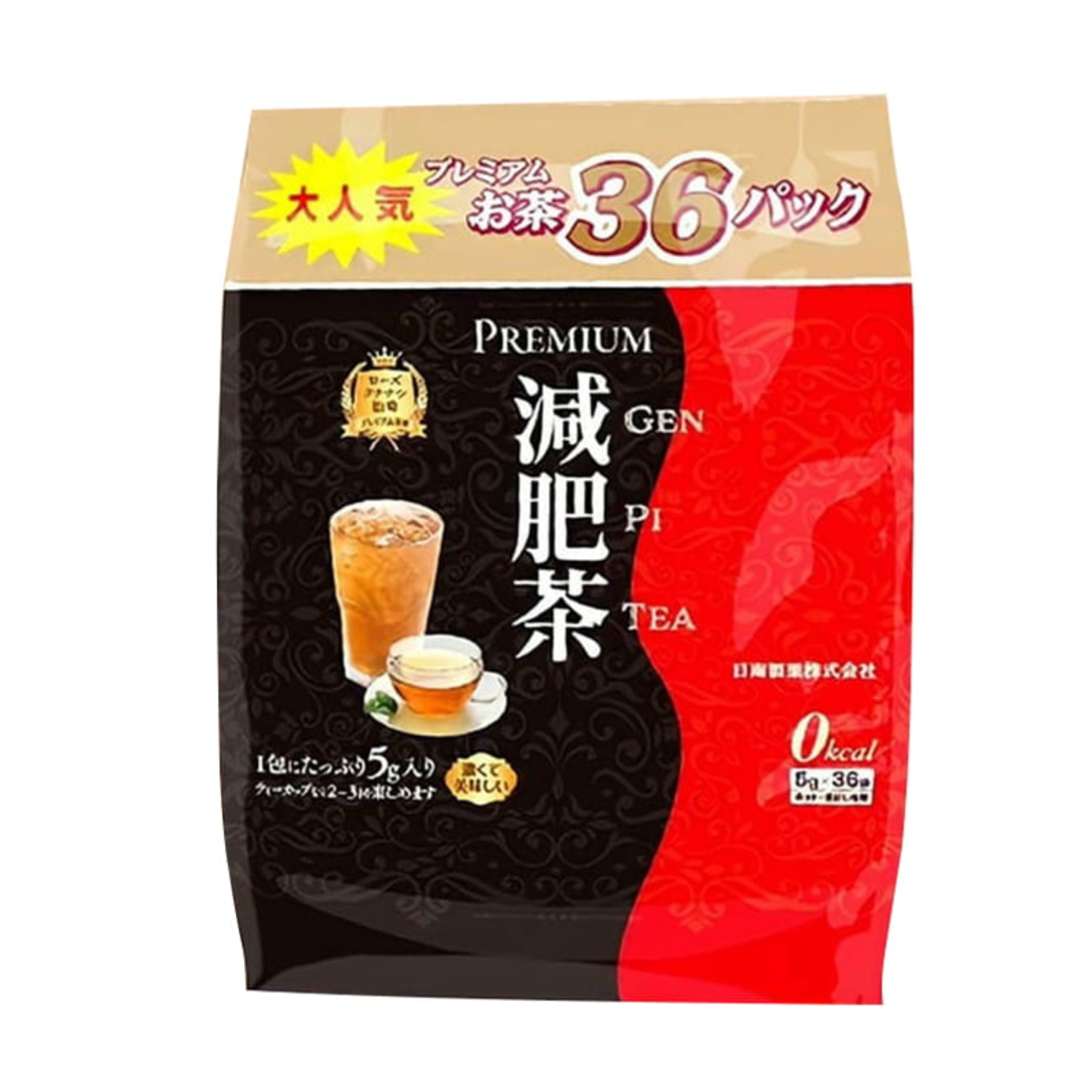 Orihiro comprehensive genpi slimming tea premium/3g x 36