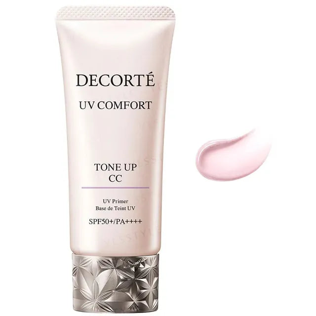 Kose Decorte UV Comfort Tone Up CC UV Primer 10 Lavender Rose SPF 50+ PA++++