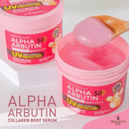 Alpha Arbutin Collagen Body Serum Uv Protection 500ml - Lili Beauty
