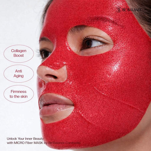Be Balance Micro Fiber Mask 10 Sheets Salmon D.A - Lili Beauty