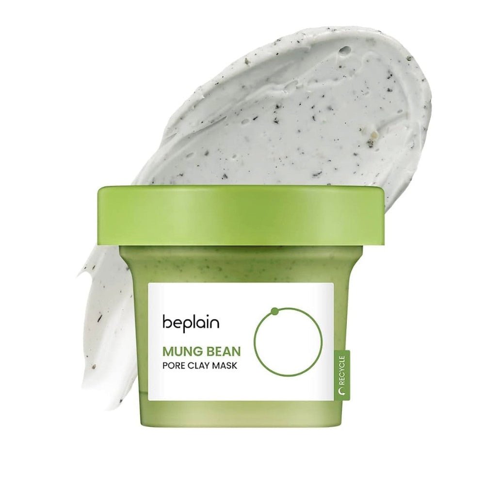 Beplain Mung Bean Pore Clay Mask 120ml + 12ml*4 - Lili Beauty