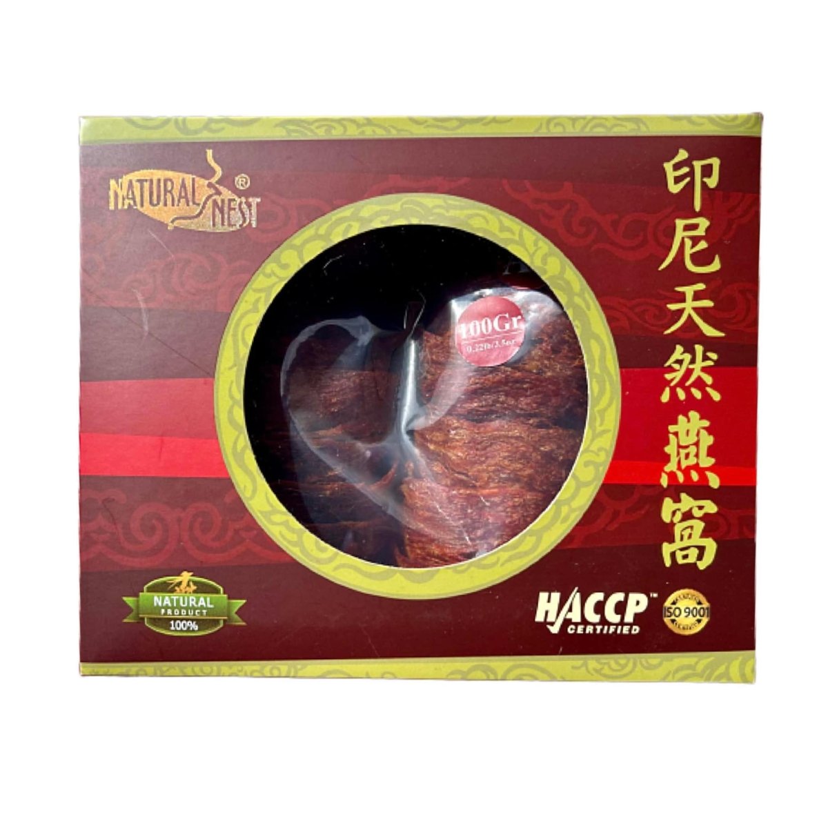 Birdnest Premium Red A Bird Nest 100g - Lili Beauty