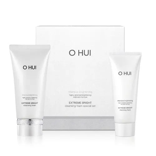 Ohui Extreme White Bright Cleansing Foam Set (160ml+100ml)