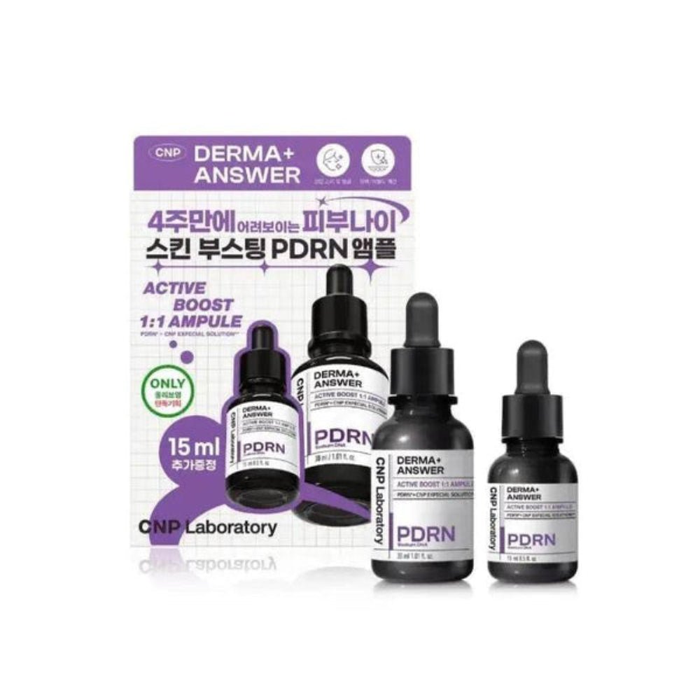 Cnp Laboratory Derma+ Answer Active Boost Ampule 30ml+15ml - Lili Beauty