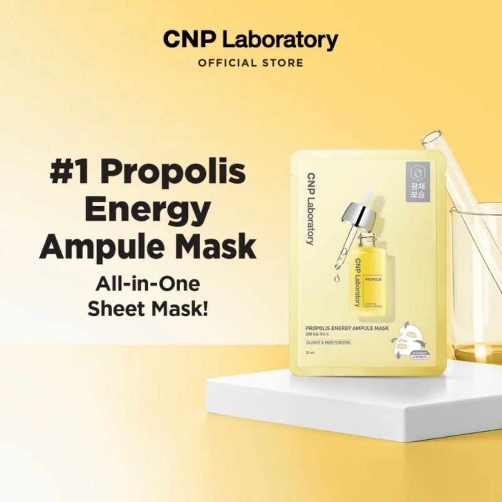 CNP Laboratory Propolis Energy Ampule Mask 25ml x 10pcs - Lili Beauty