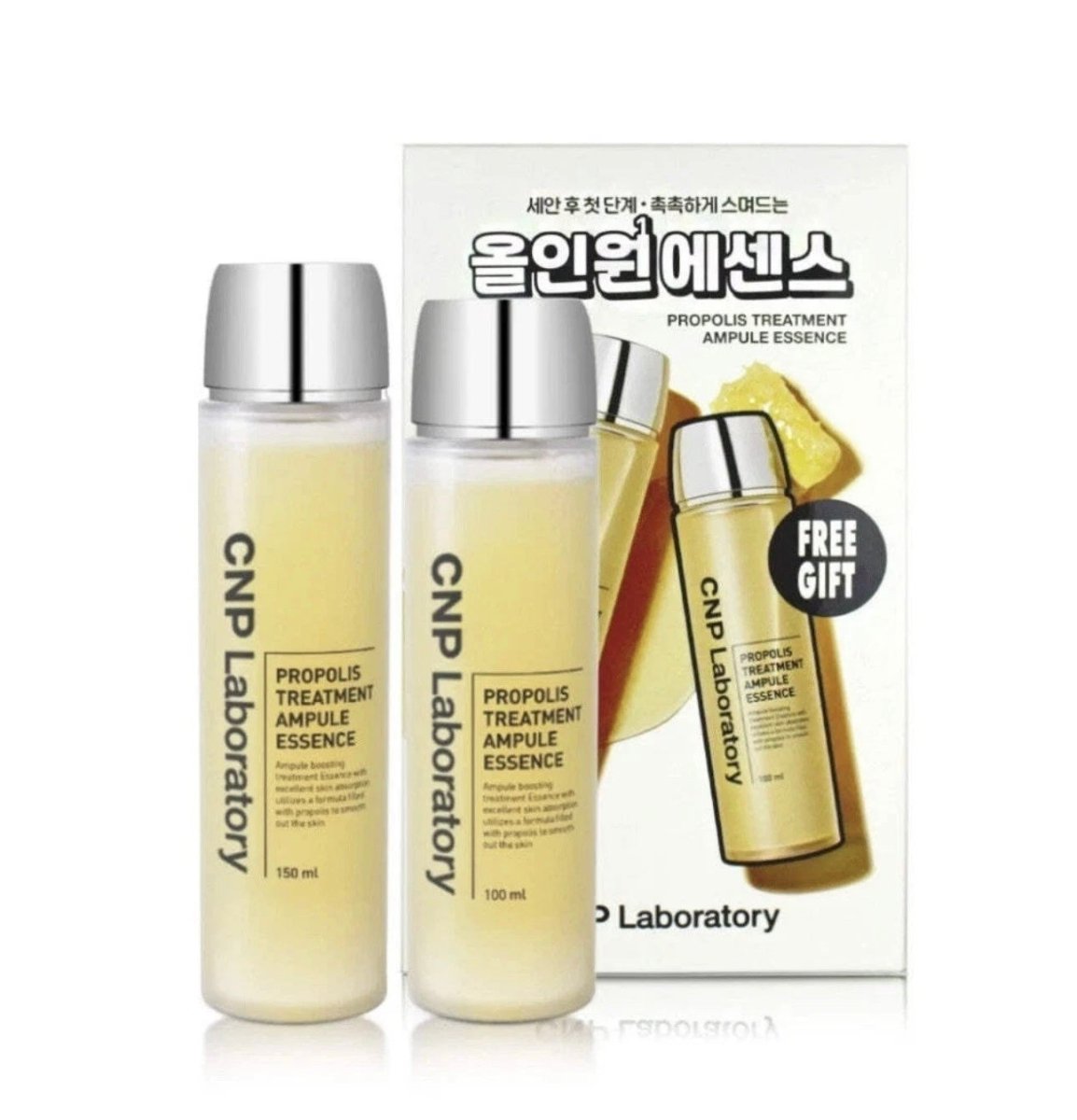 Cnp Laboratory Propolis Treatment Ampule Essence 150ml + 100ml - Lili Beauty