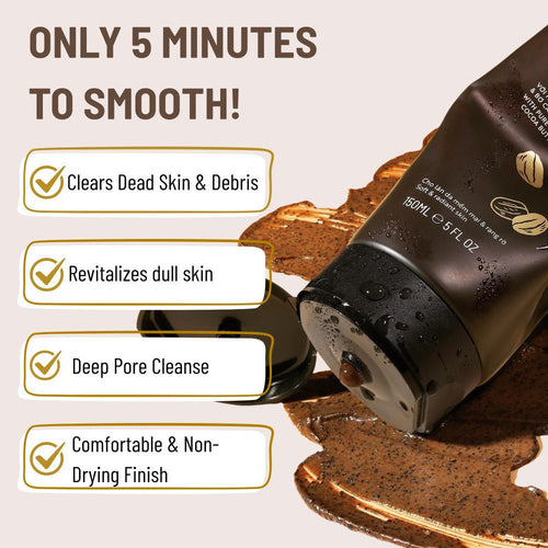Cocoon Dak Lak Coffee Face Polish Skin Exfoliating 150ml - Lili Beauty