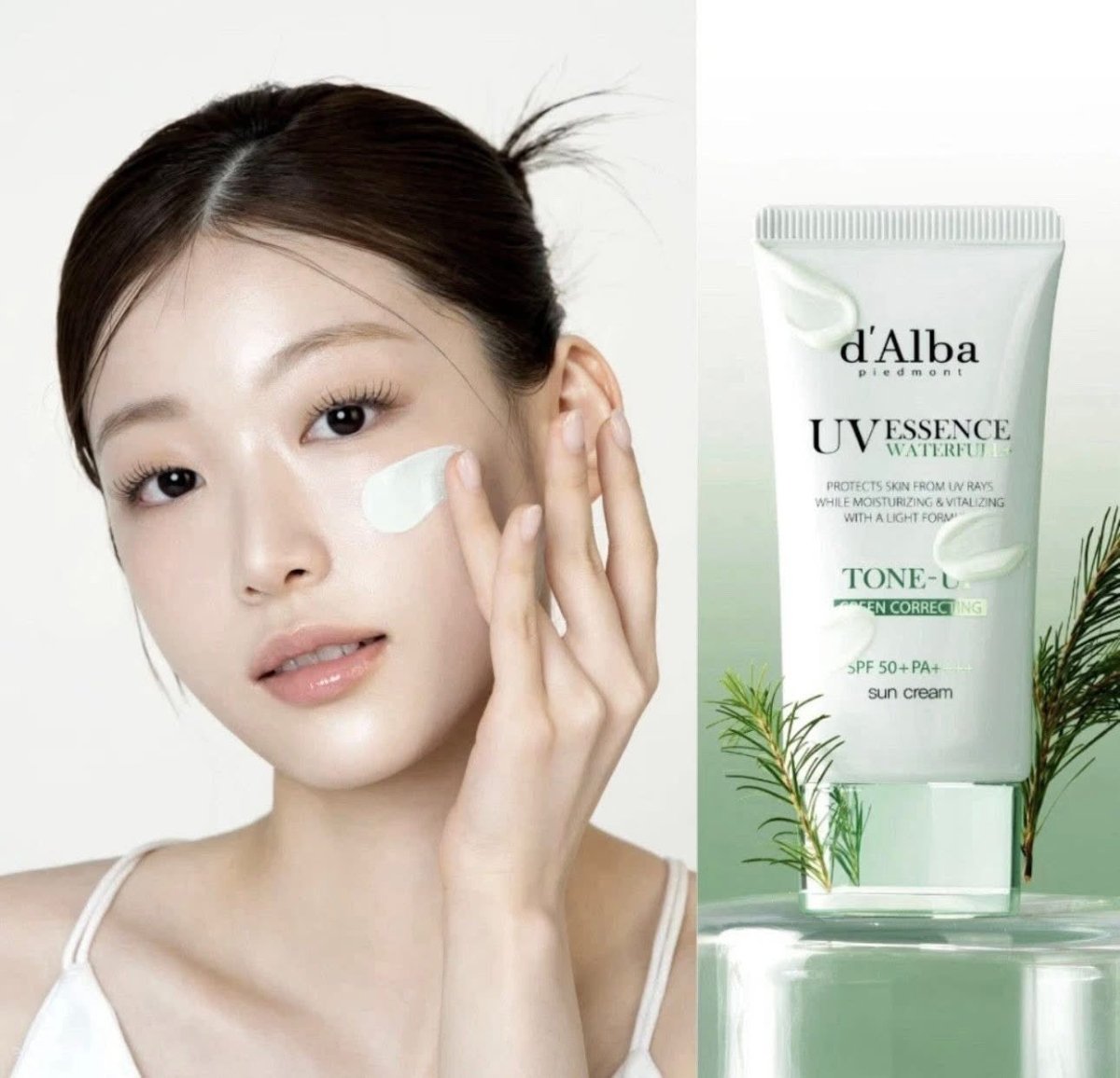 Dalba Waterfull Mild Sun Cream Set 35ml + 35ml - Lili Beauty