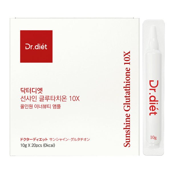 Dr.Diet Sunshine Glutathione 10X 10g * 20 tablets – Lili Beauty