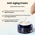 Dr.G Black Snail Cream 50ml+50ml+15ml - Lili Beauty