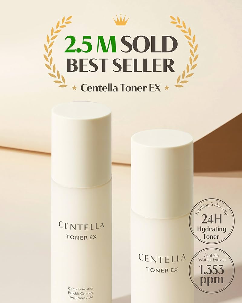 Dr.Pepti Centenlla Brightening & Anti Wrinkle Toner 180ml - Lili Beauty