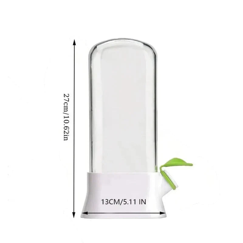 Herb Saver Reusable Fresh Vegetable & Spice Storage Container with Flip-Top Lid