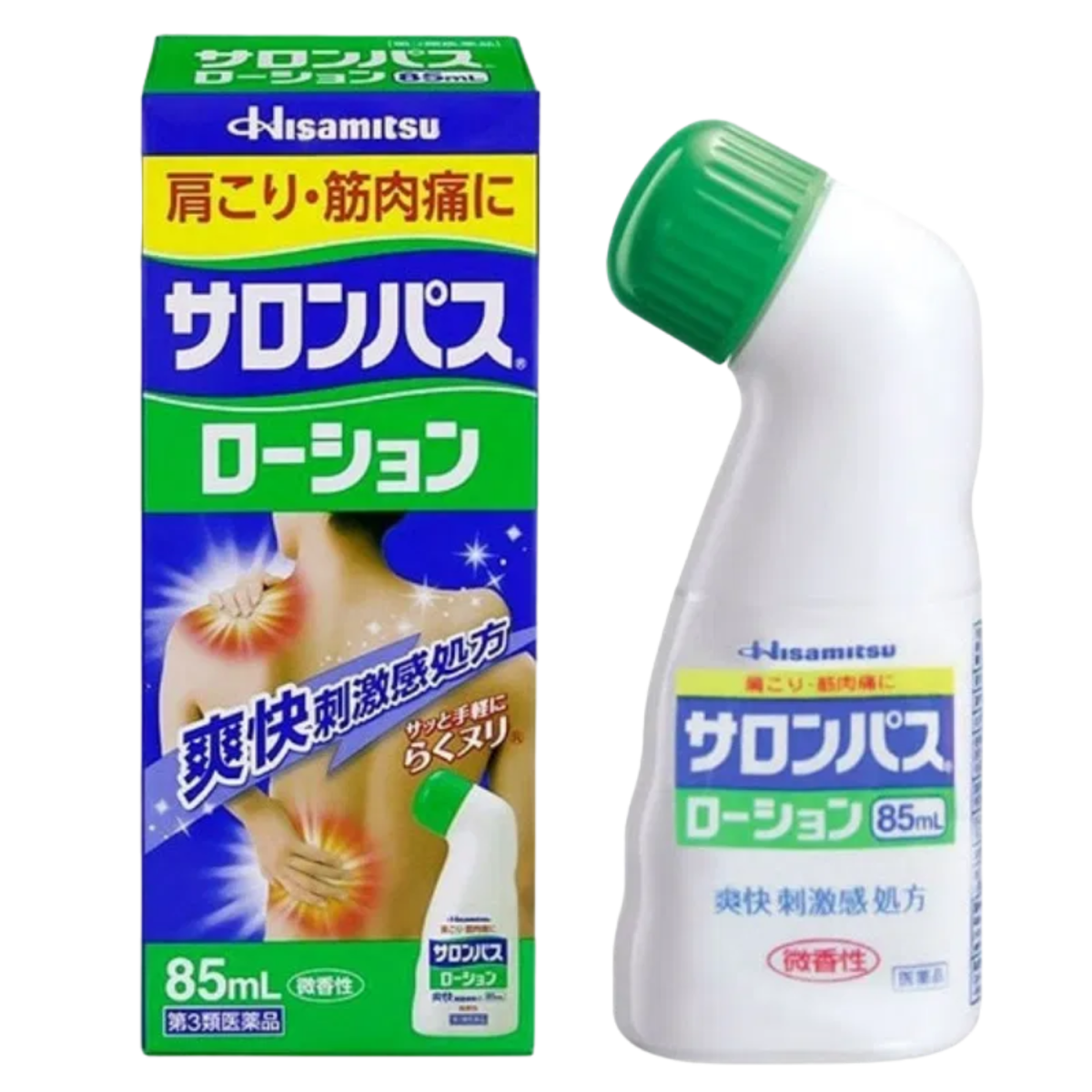 Hisamitsu Massage Pain Relief Roller/85ml - Lili Beauty