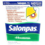 Hisamitsu salonpas pain relief patch/4.2 cm x 6.5 cm (140 patches) - Lili Beauty