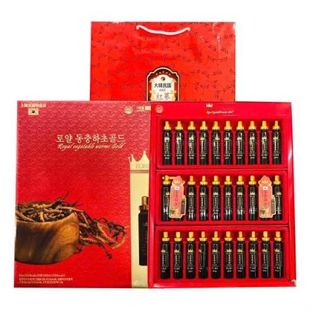 Korean Royal Vegetable Worms Gold 20ml x 30ea