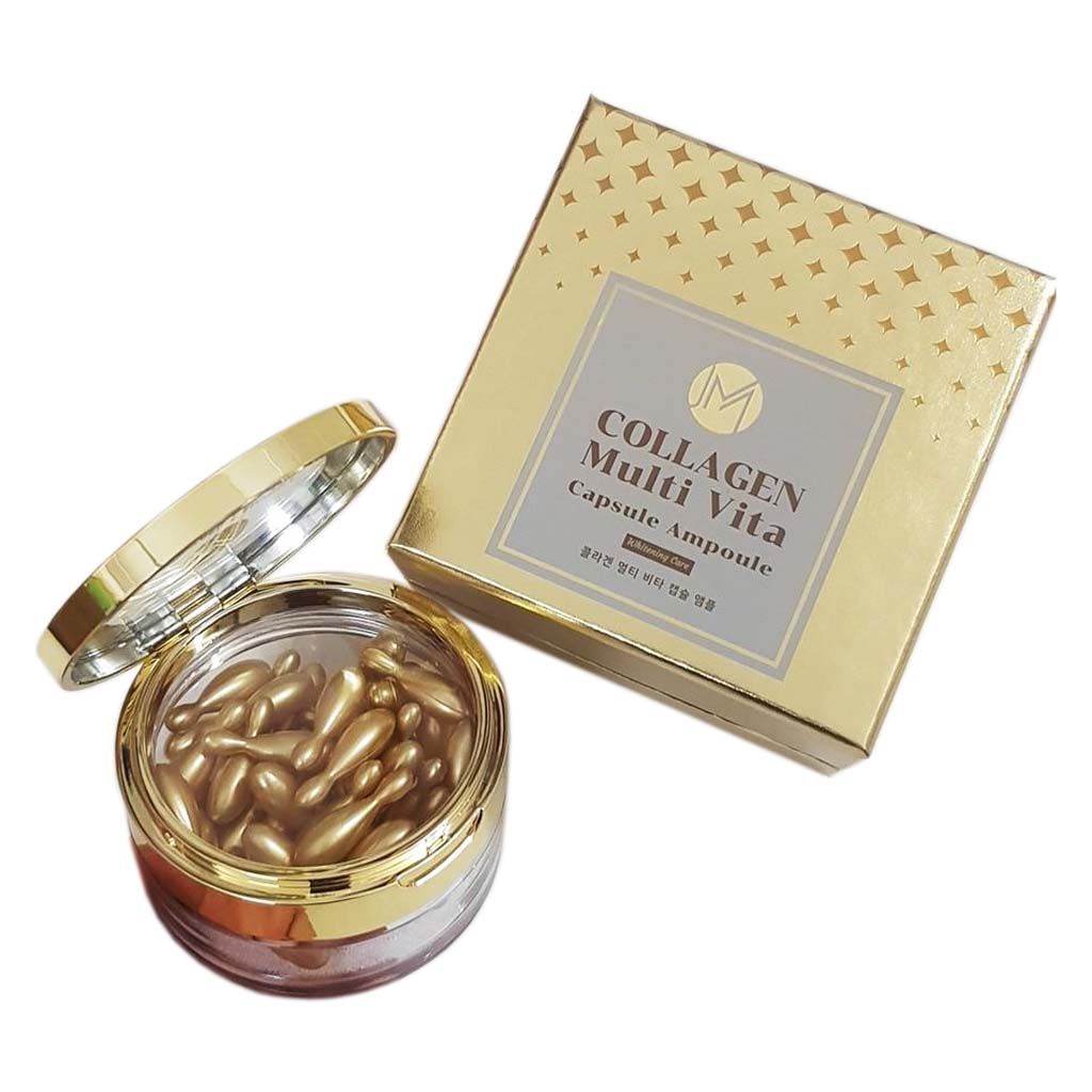Jmsolution collagen multi vita capsile ampoule 38 days whitening care - Lili Beauty