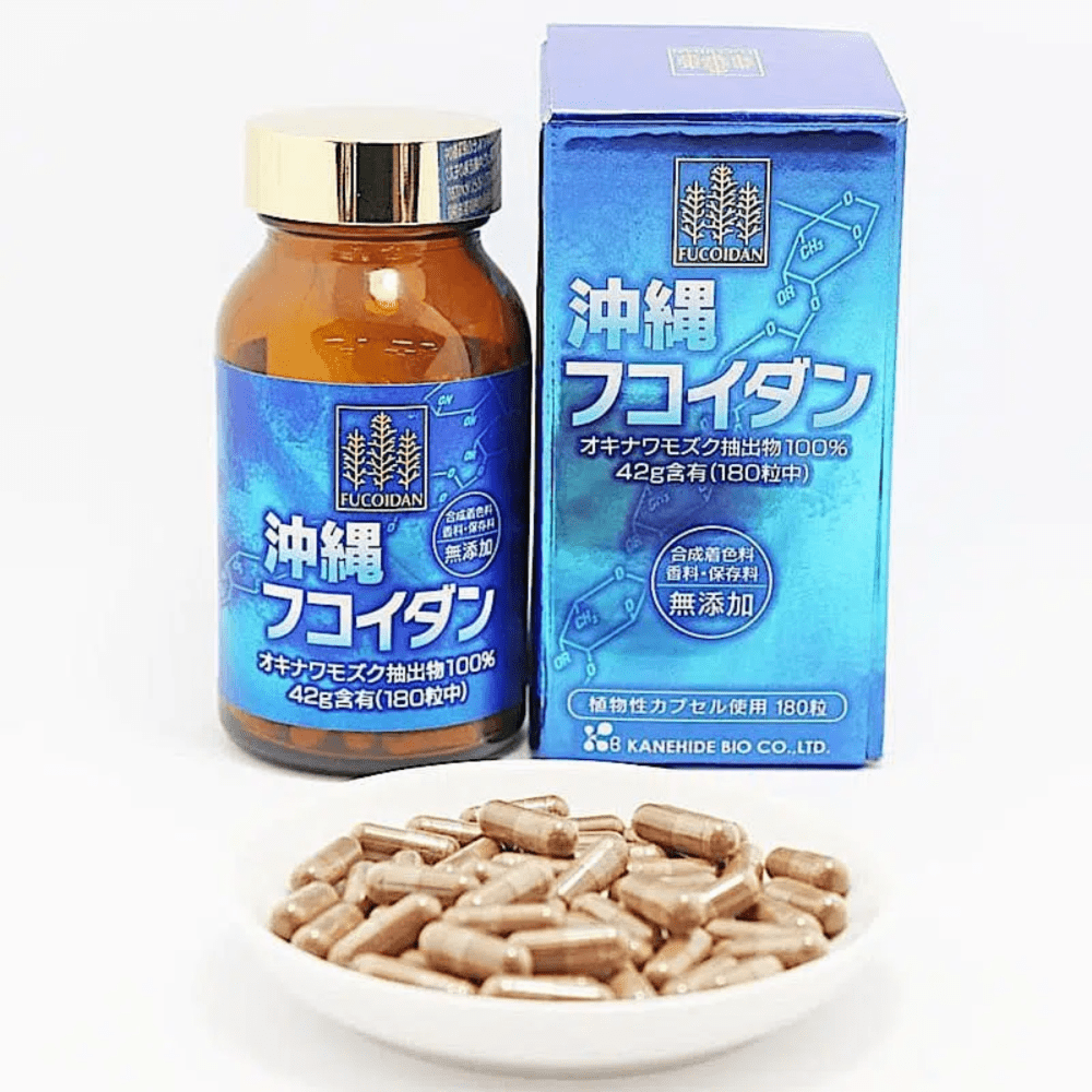 Kanehide Bio Okinawa Fucoidan 180 Capsules - Lili Beauty