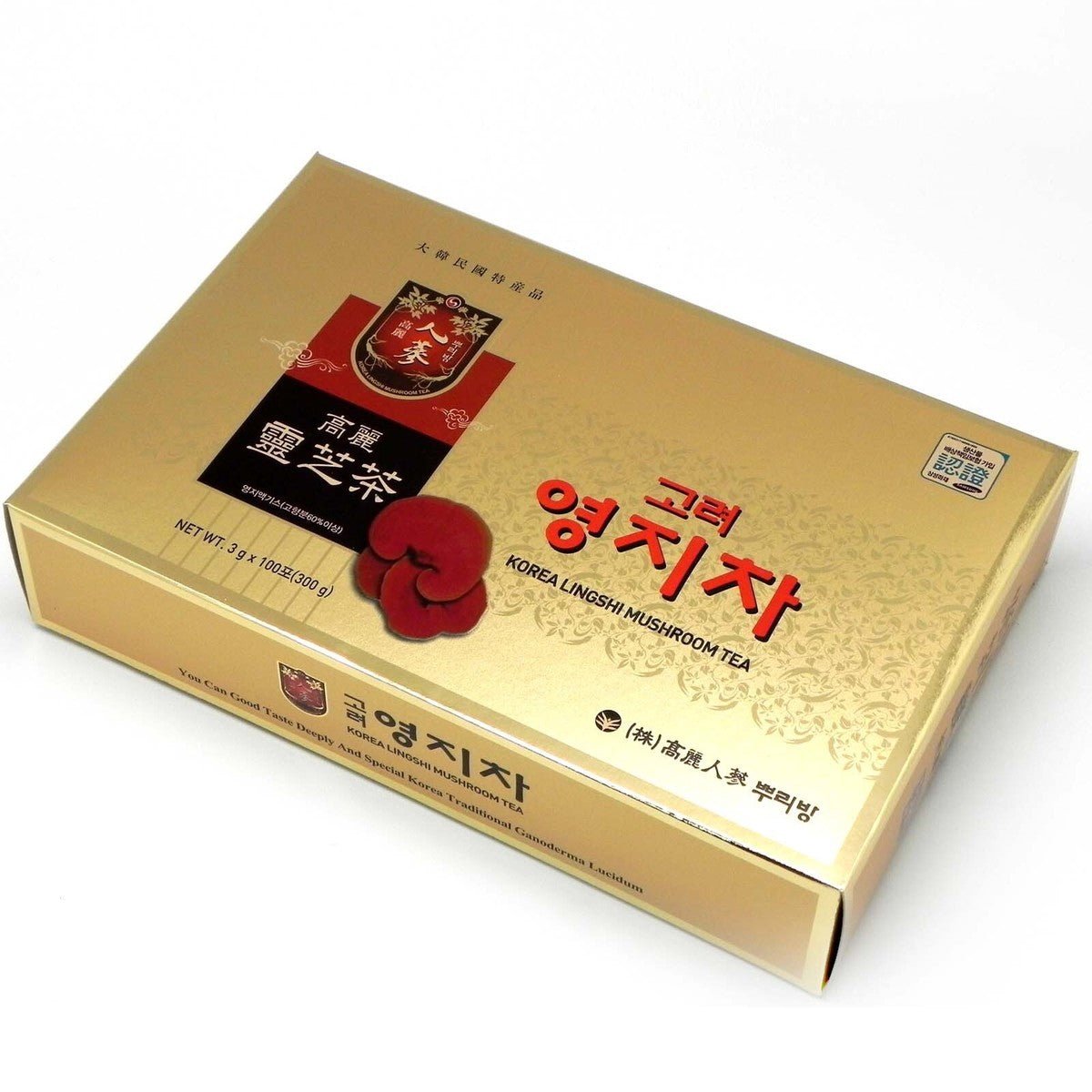 Korean Lingzhi Mushroom Tea 3g x 100 bags - Lili Beauty