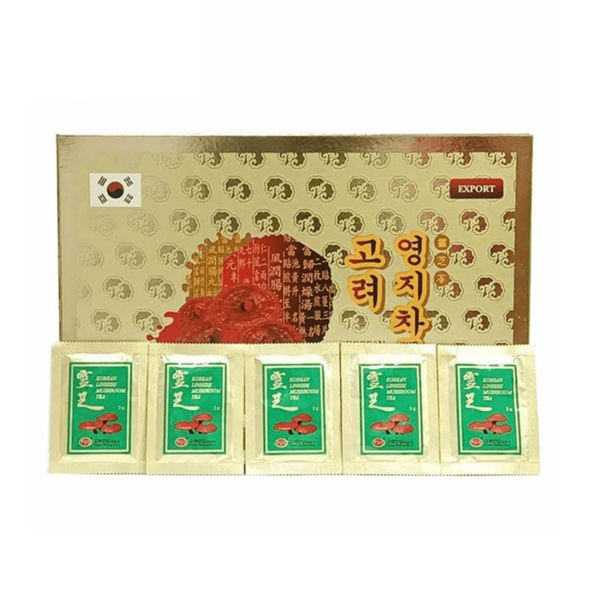 Korean linhzhi mushroom tea/3g * 100 - Lili Beauty