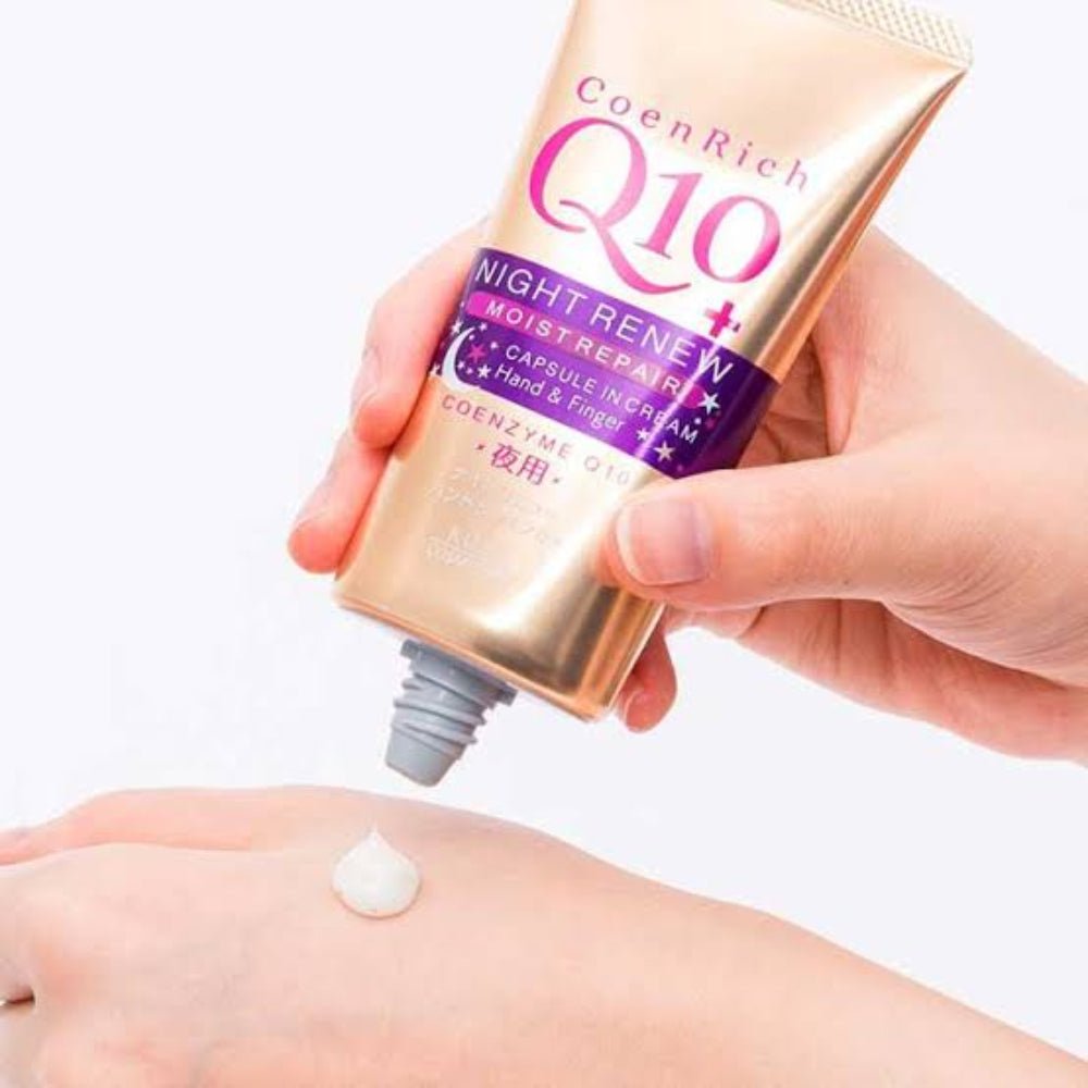 Kose Coenrich Hand Cream 80g Dark Yellow (Moist Repair Capsule in Cream) - Lili Beauty