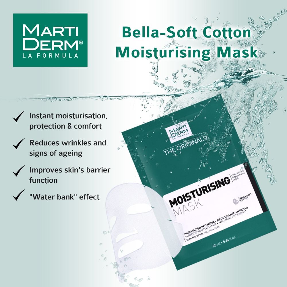 Martiderm The Originals Moisturizing Mask 25ml x 10pcs - Lili Beauty