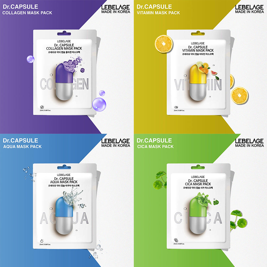 Lebelage Dr.Capsule Mask Pack (10pcs)