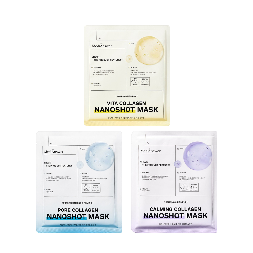 Medianswer Collagen Nanoshot Mask 37g * 5