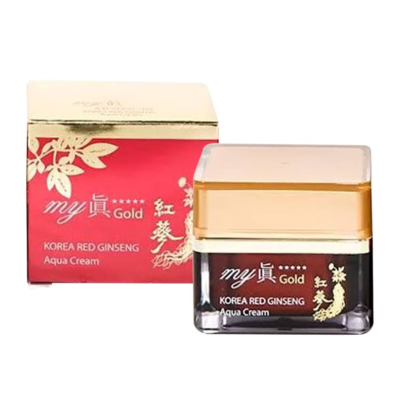 Mygold Korea Red Ginseng Aqua - Wrinkle And Whitening Cream 50g - Lili Beauty
