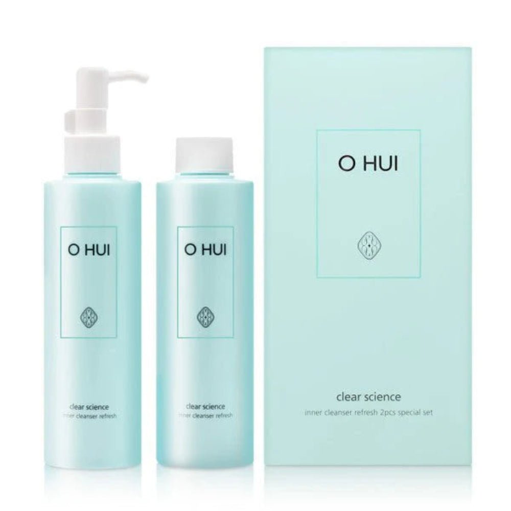 O Hui Clear Science Inner Cleanser Refresher Set 200ml x 2 - Lili Beauty