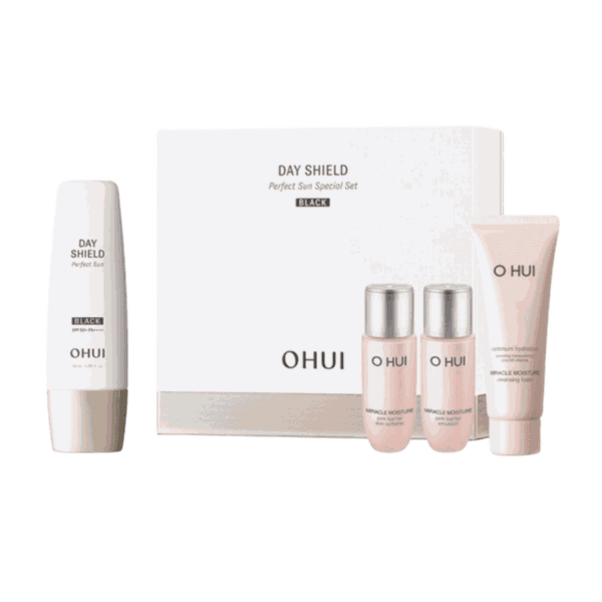 Ohui day shield perfect sun black special set - Lili Beauty