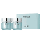 Ohui miracle aqua gel duo cream set/50ml x 2 - Lili Beauty