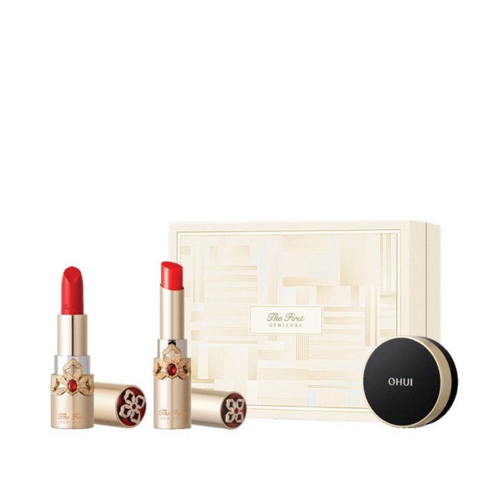 Ohui The First Geniture Lipstick & Lip Balm Duo Special Set - Lili Beauty