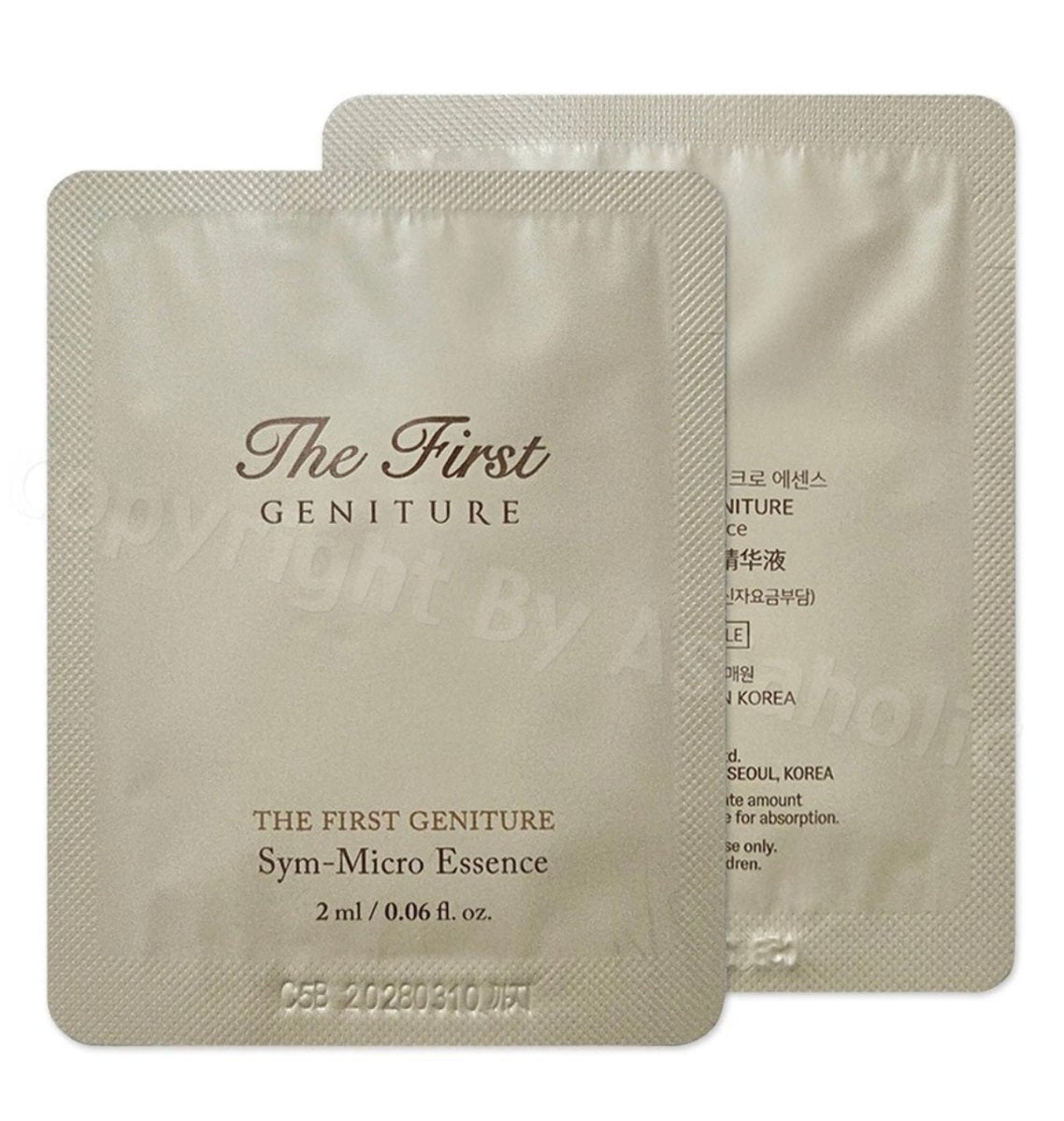 Ohui The First Geniture Sym - Micro Essence (1ml x 60 Satchels) - Lili Beauty