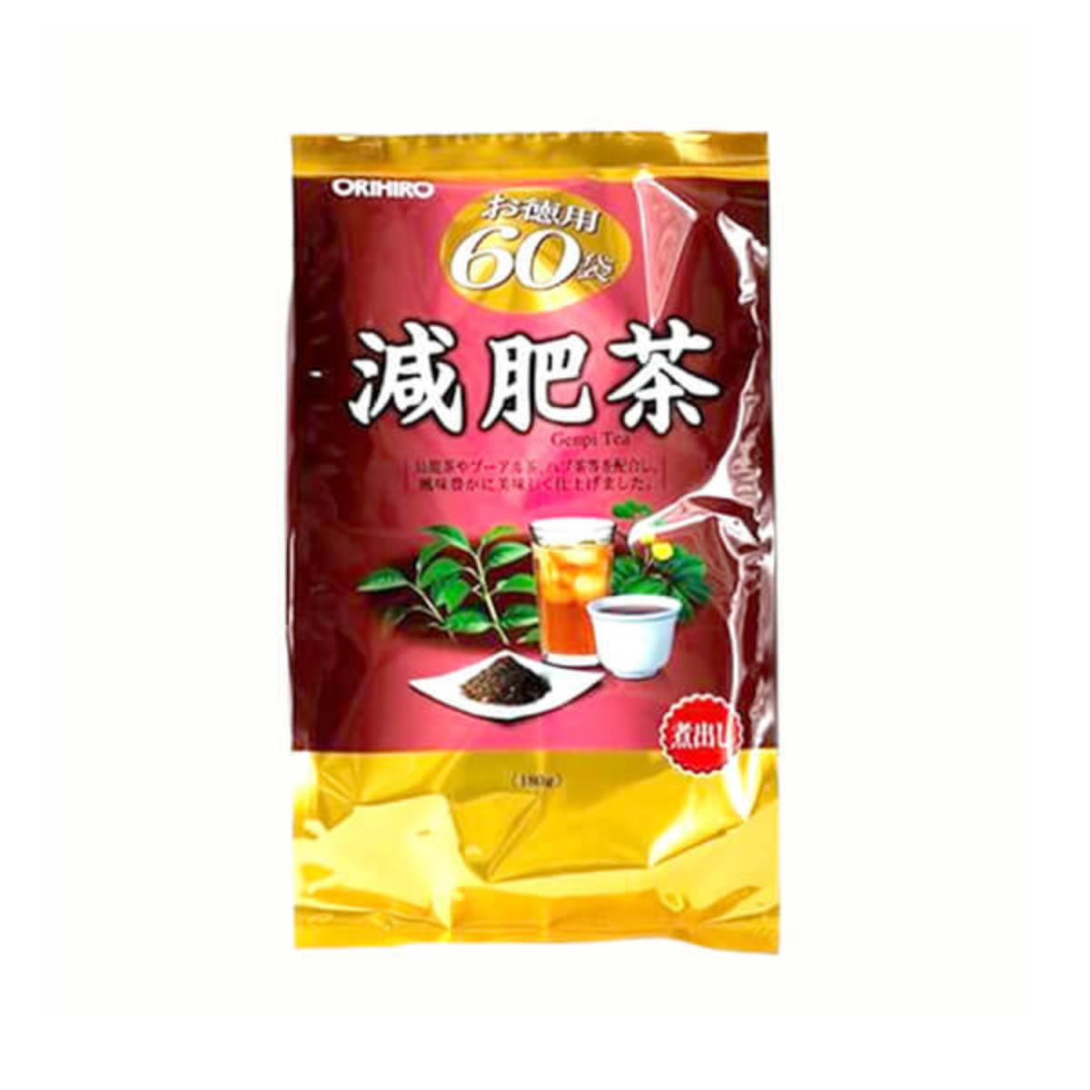 Orihiro fat control genpi tea/3g * 60 packets - Lili Beauty