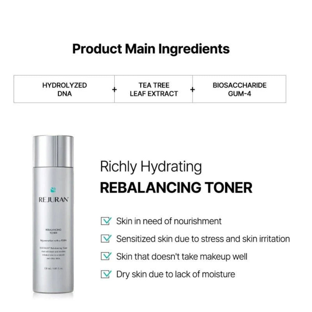 Rejuran Rebalancing Toner 120ml - Lili Beauty